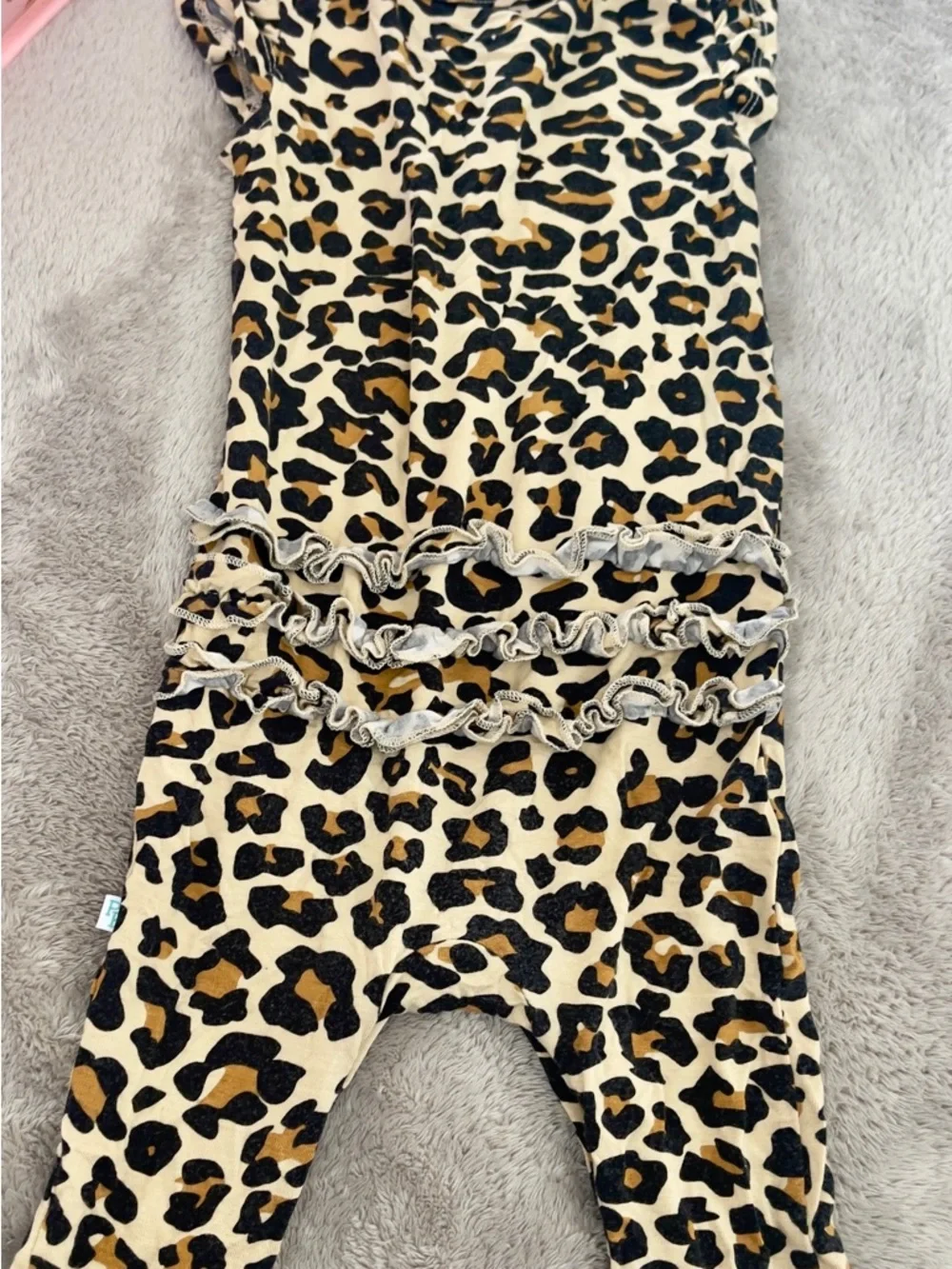 Posh Peanut Ruffle Rompers - Picture 8 of 8